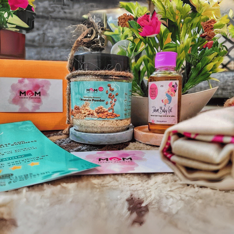 Bundle deal Protein Powder jar & Takum Baby Oil buy in Pakistan - Image 2